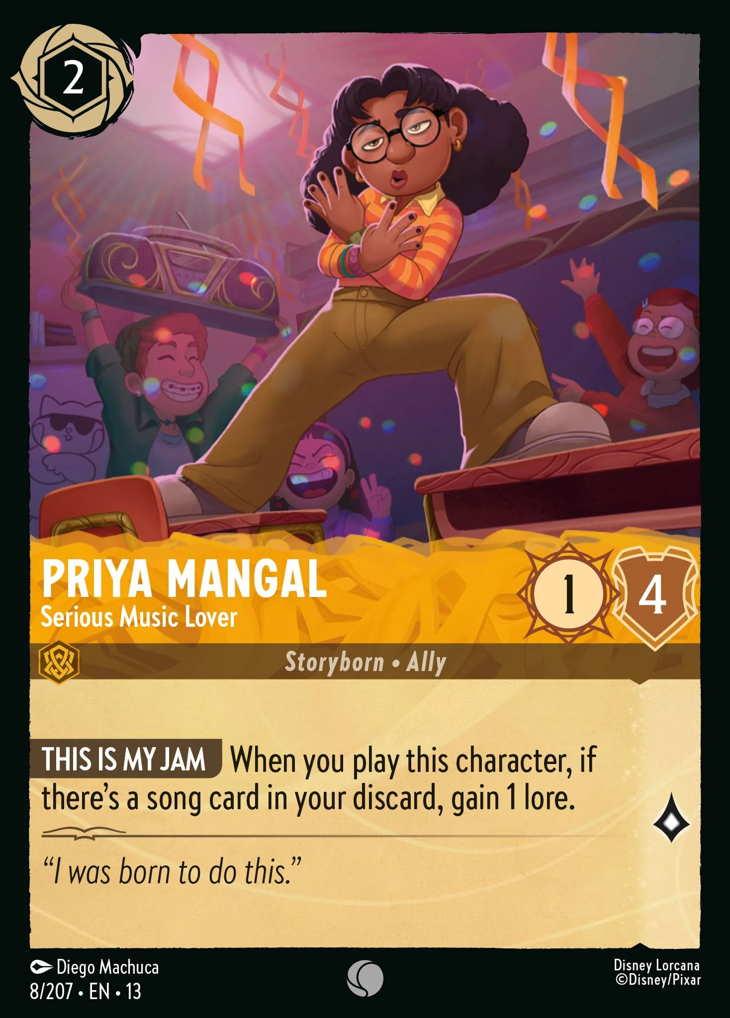 Priya Mangal - Serious Music Lover 8/207 from Attack of the Vine!