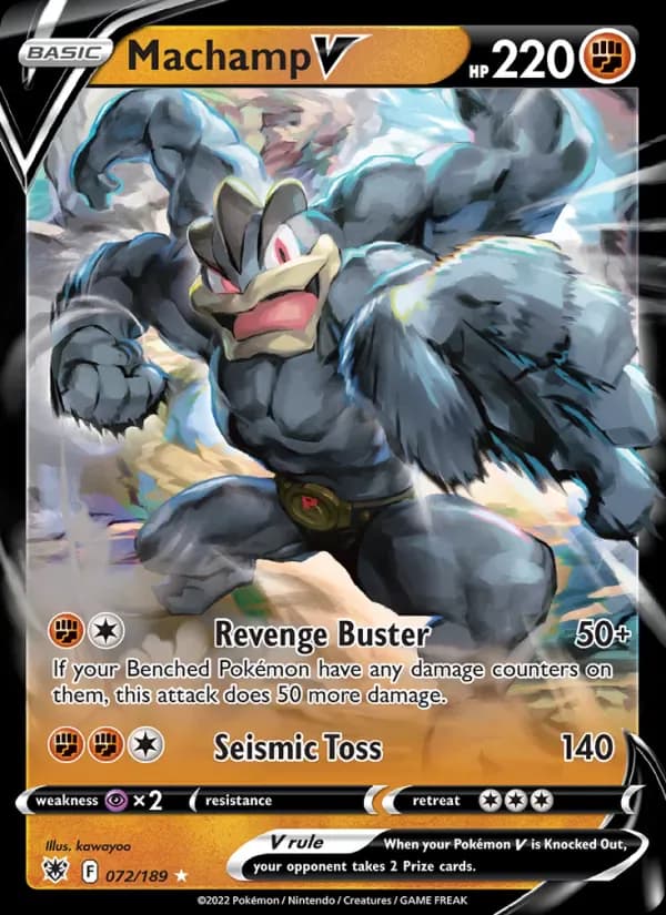 Machamp V 072/189 from Astral Radiance