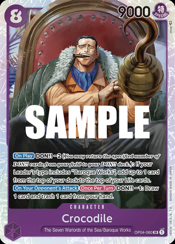 Crocodile OP04-060 Standard printing
