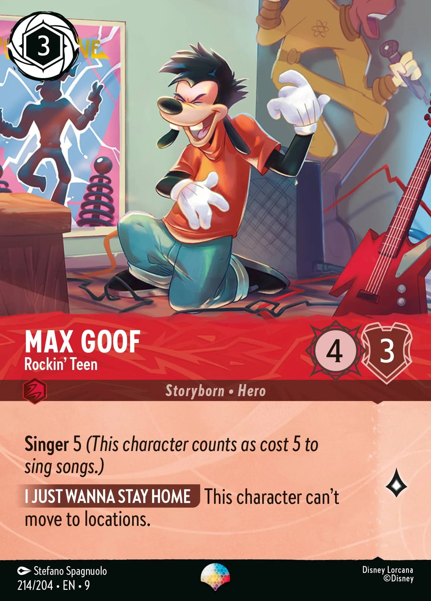 Max Goof - Rockin' Teen 214/204 from Fabled