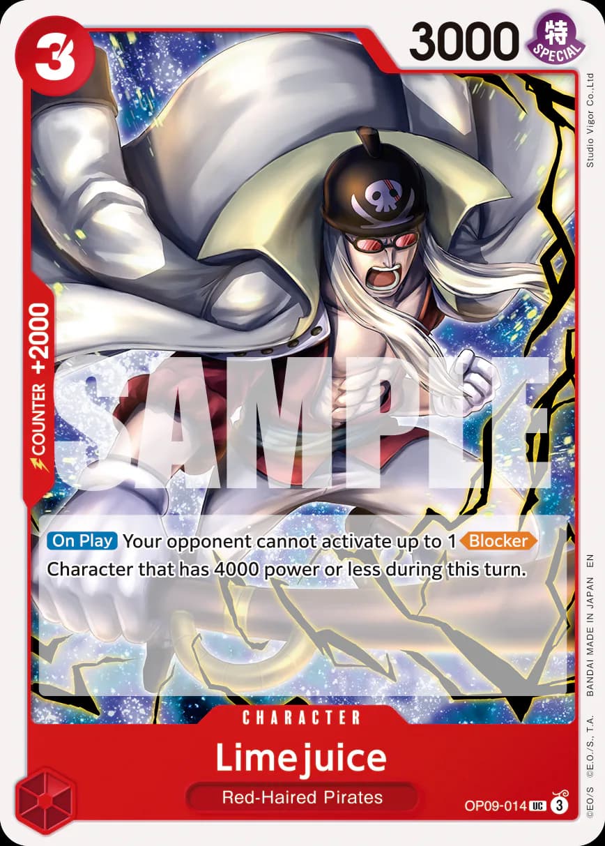 Limejuice OP09-014 Official alternate printing r2
