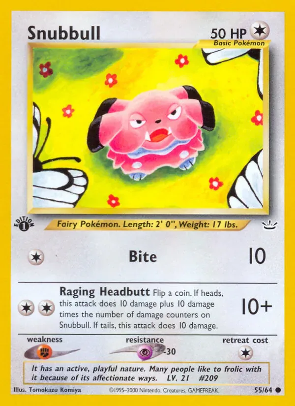 Snubbull 55/64 from Neo Revelation