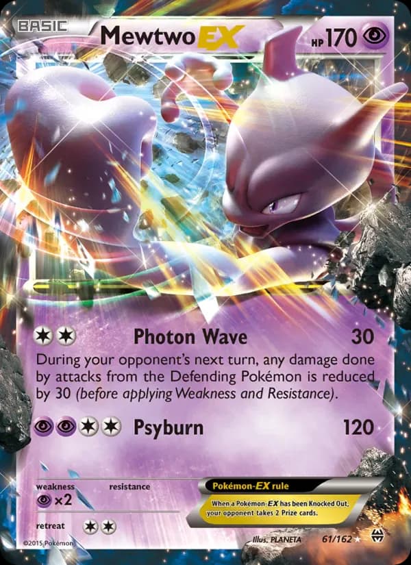 Mewtwo EX 61/162 from BREAKthrough