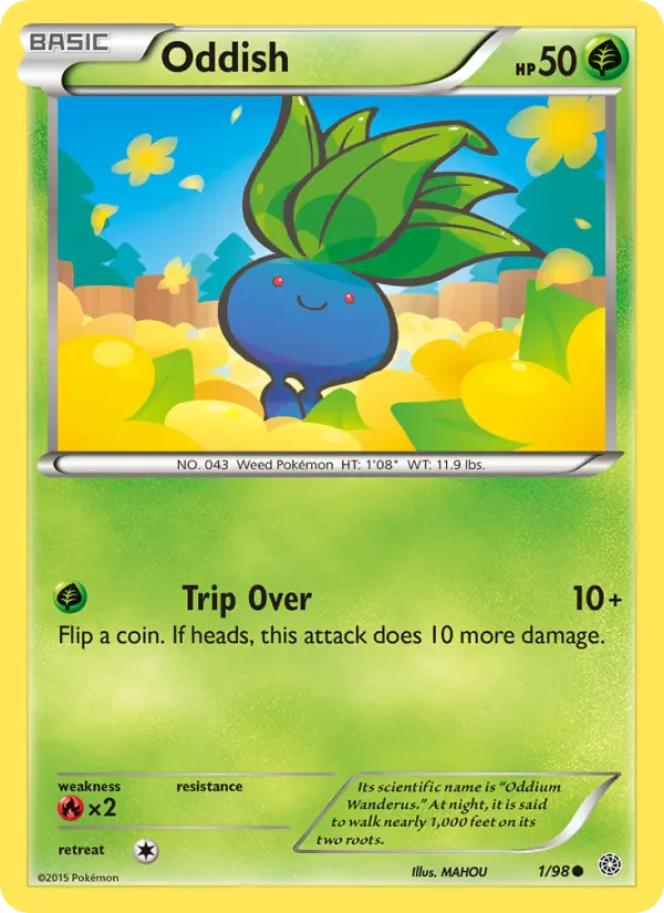 Oddish 1/98 from Ancient Origins
