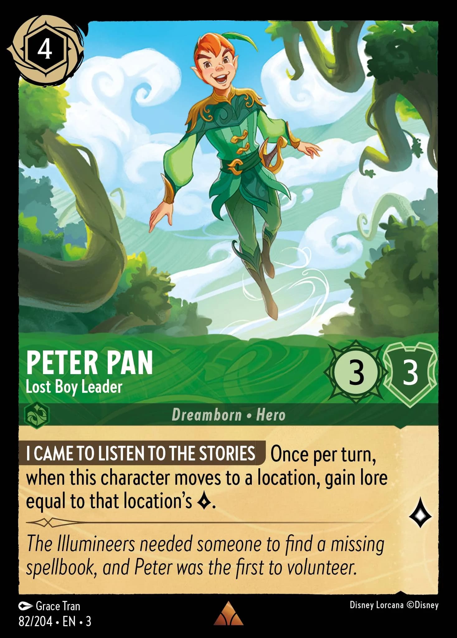 Peter Pan - Lost Boy Leader 82/204 from Into the Inklands