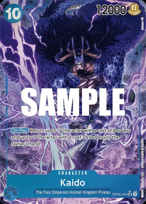 Kaido OP04-044 Official alternate printing 1