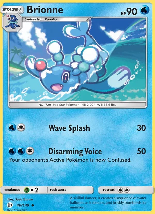 Brionne 40/149 from Sun & Moon Base Set