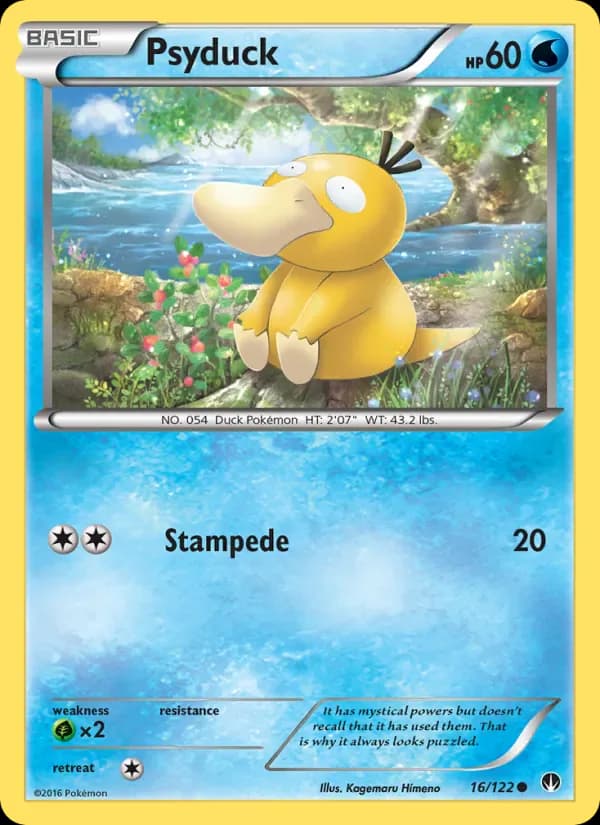 Psyduck 16/122 from BREAKpoint