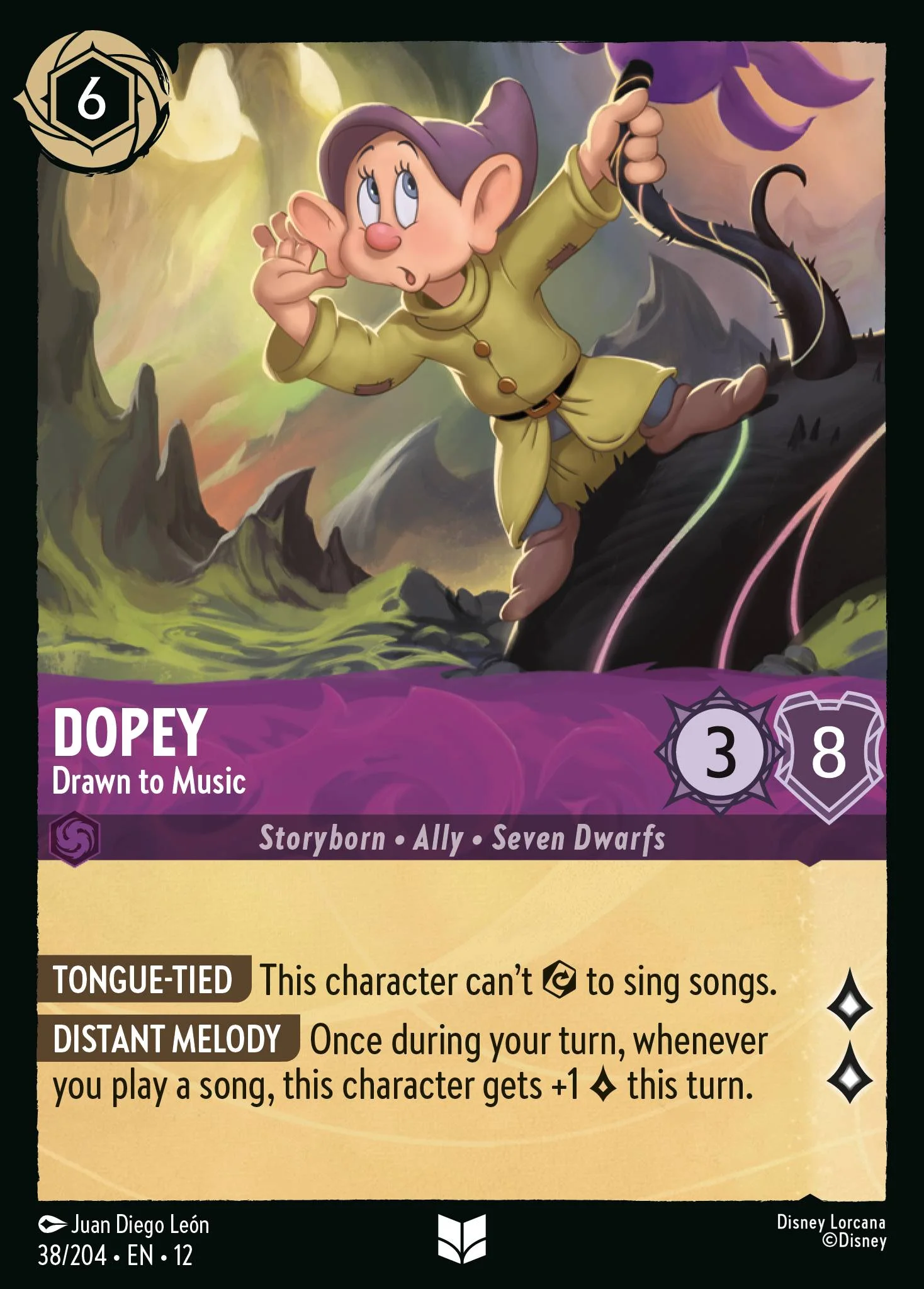 Dopey - Drawn to Music 38/204 from Wilds Unknown