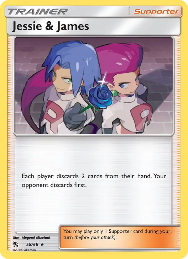 Jessie & James 58/68 from Hidden Fates