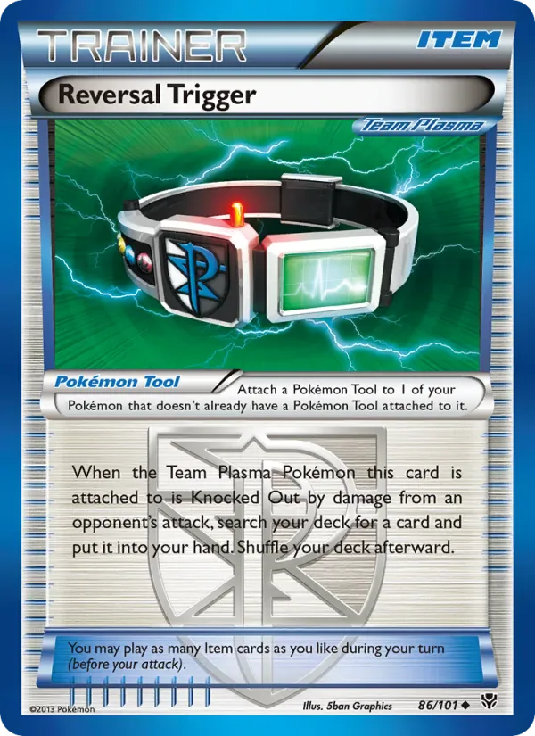 Reversal Trigger 86/101 from Plasma Blast