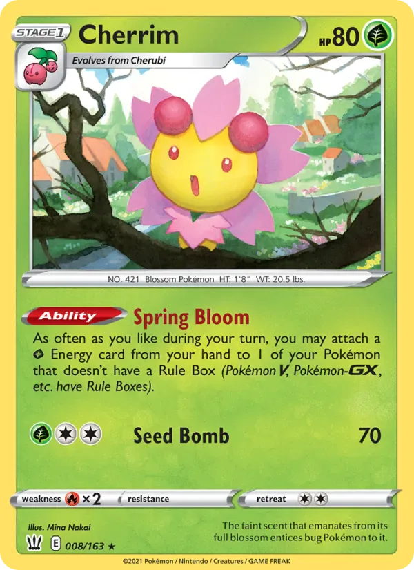 Cherrim 8/163 from Battle Styles