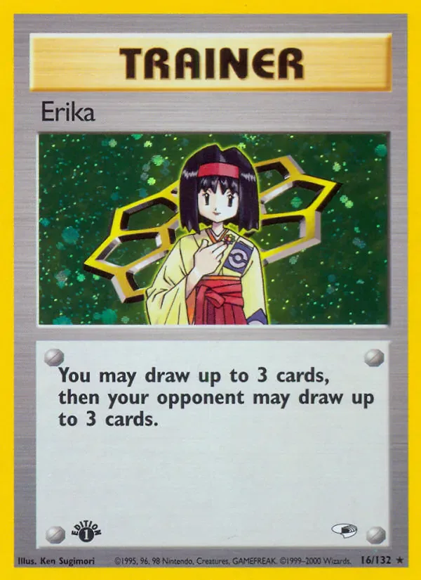 Erika 16/132 from Gym Heroes