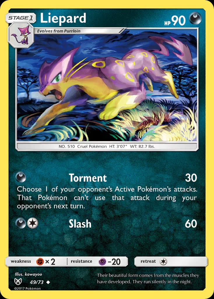 Liepard 49/73 from Shining Legends