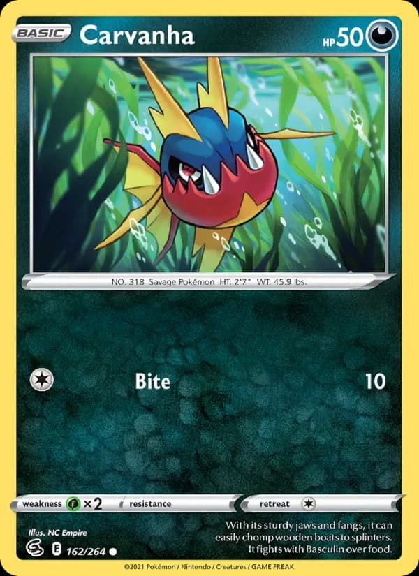 Carvanha 162/264 from Fusion Strike