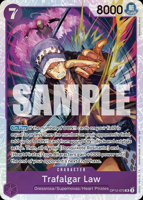 Trafalgar Law OP12-073 Standard printing