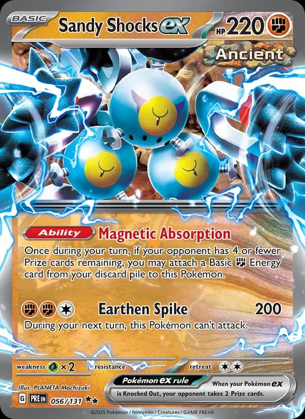 Sandy Shocks ex 056/131 from Prismatic Evolutions