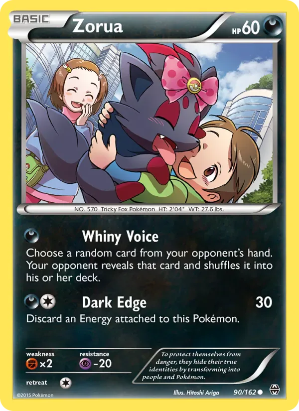 Zorua 90/162 from BREAKthrough