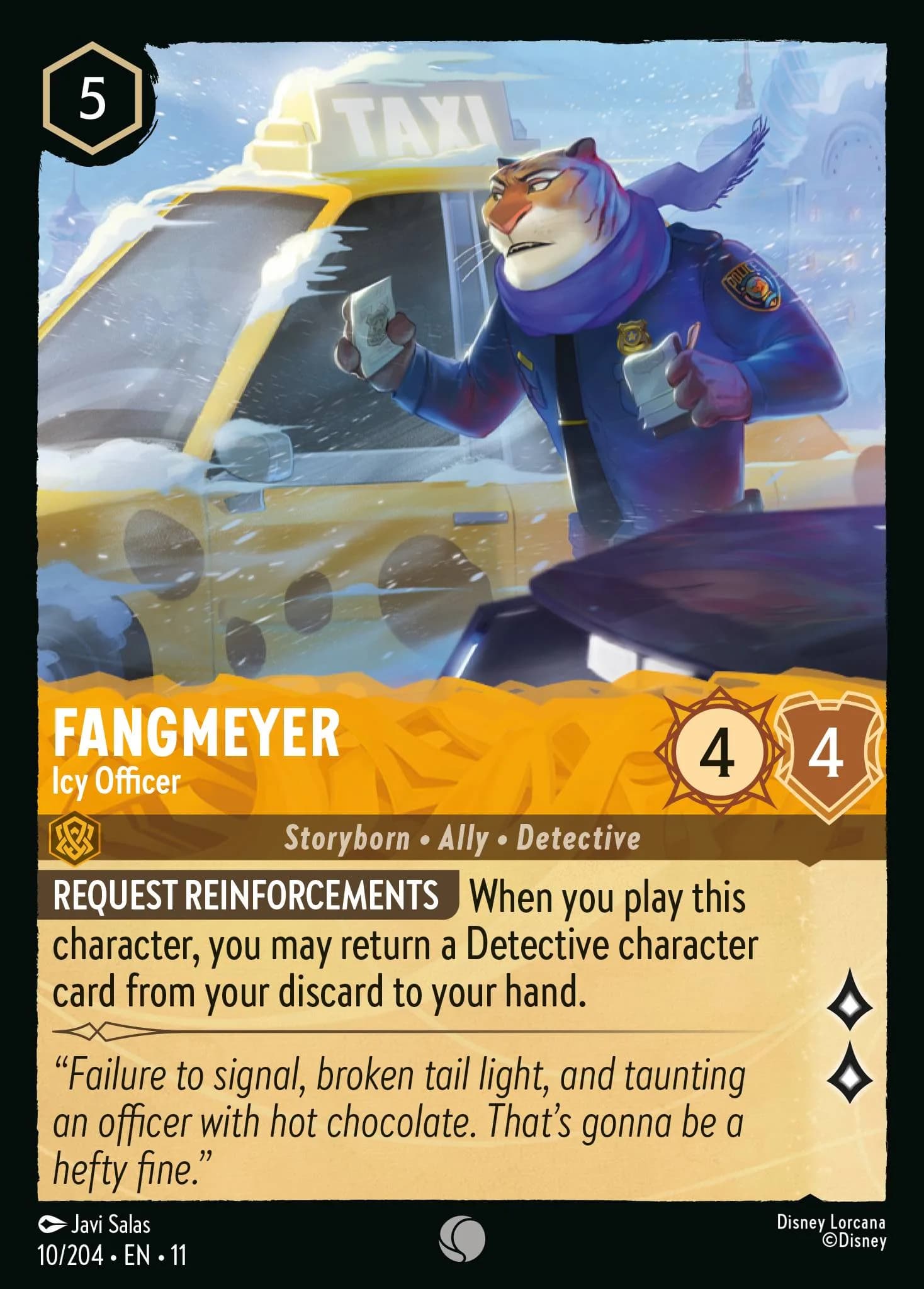 Fangmeyer - Icy Officer 10/204 from Winterspell