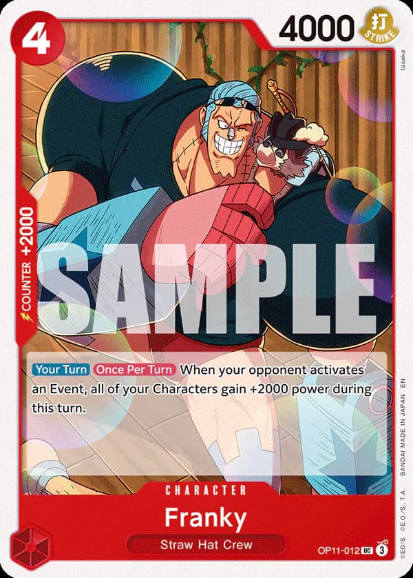 Franky OP11-012 Standard printing