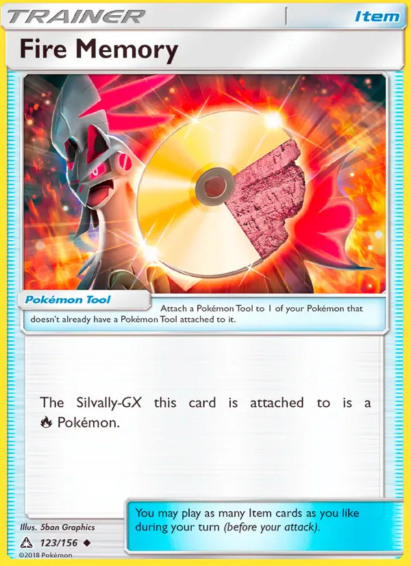 Fire Memory 123/156 from Ultra Prism