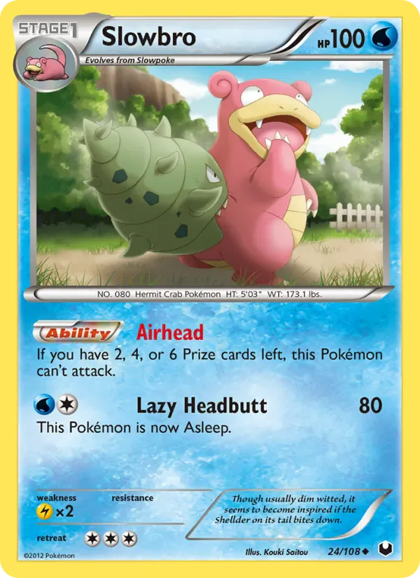 Slowbro 24/108 from Dark Explorers