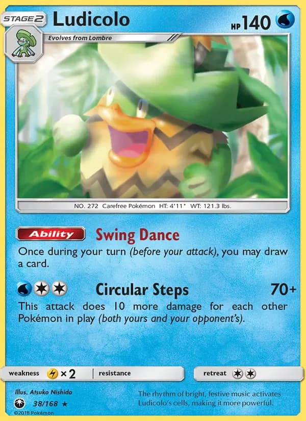 Ludicolo 38/168 from Celestial Storm