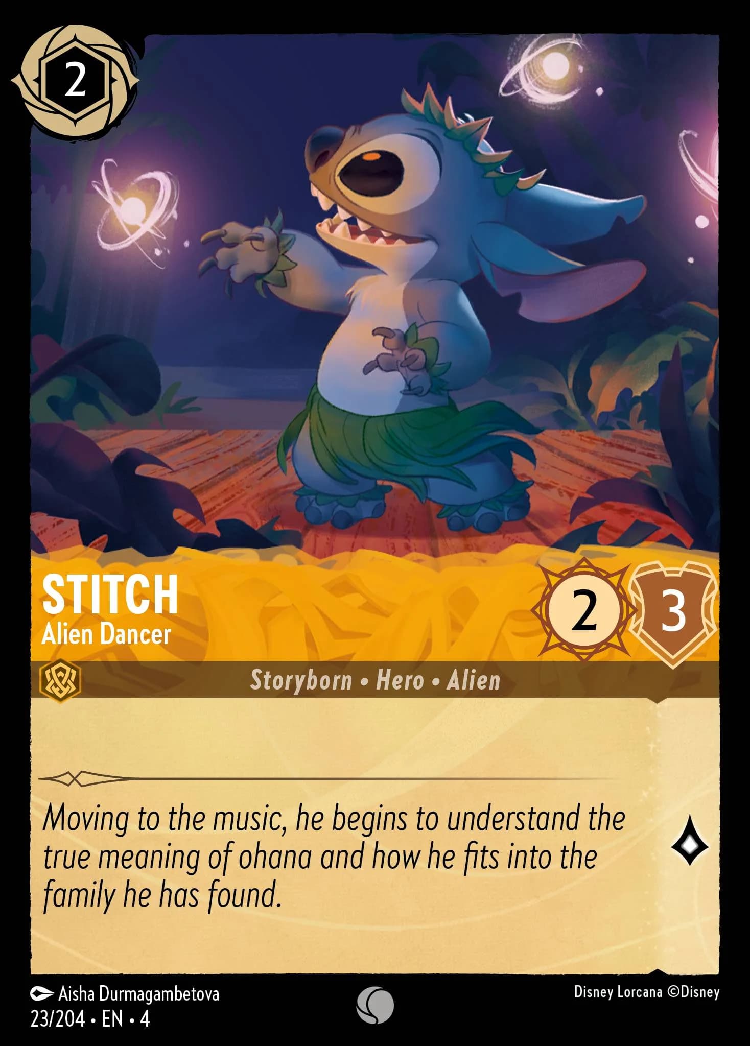 Stitch - Alien Dancer 23/204 from Ursula's Return