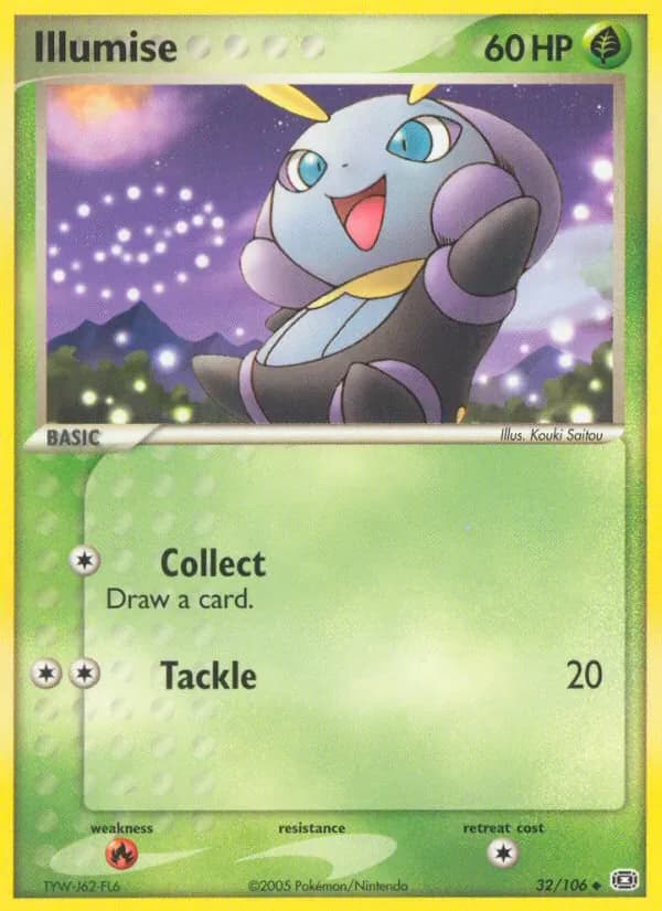 Illumise 32/106 from EX Emerald