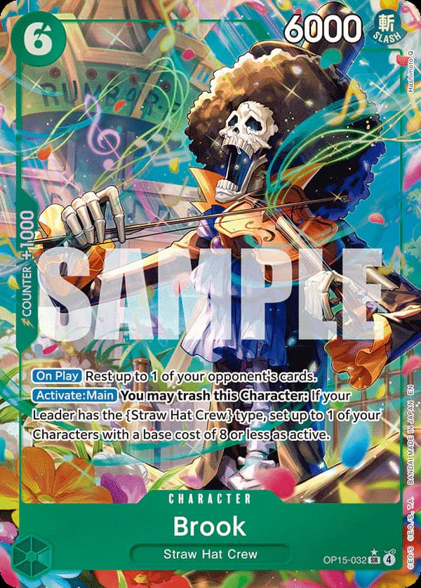 Brook OP15-032 Official alternate printing 1