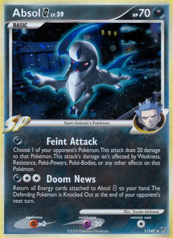 Absol G 1/147 from Supreme Victors