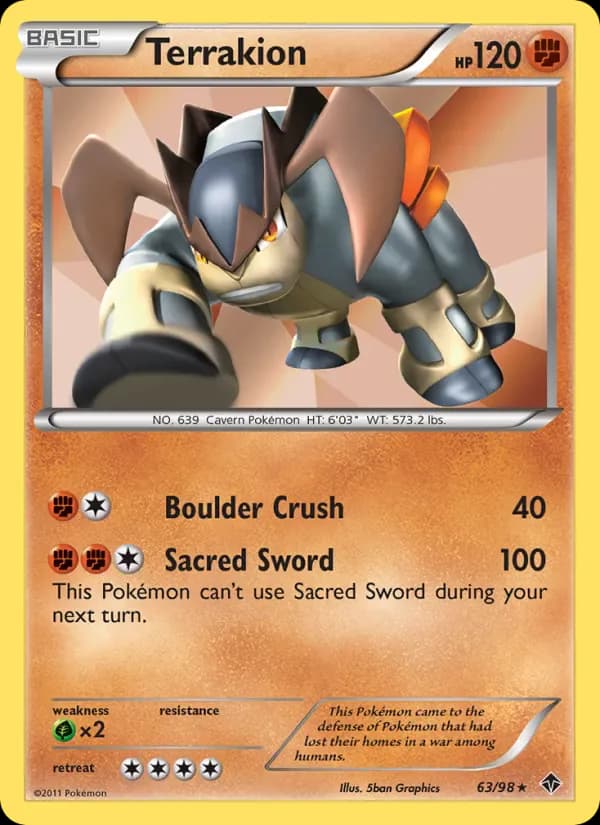 Terrakion 63/98 from Emerging Powers