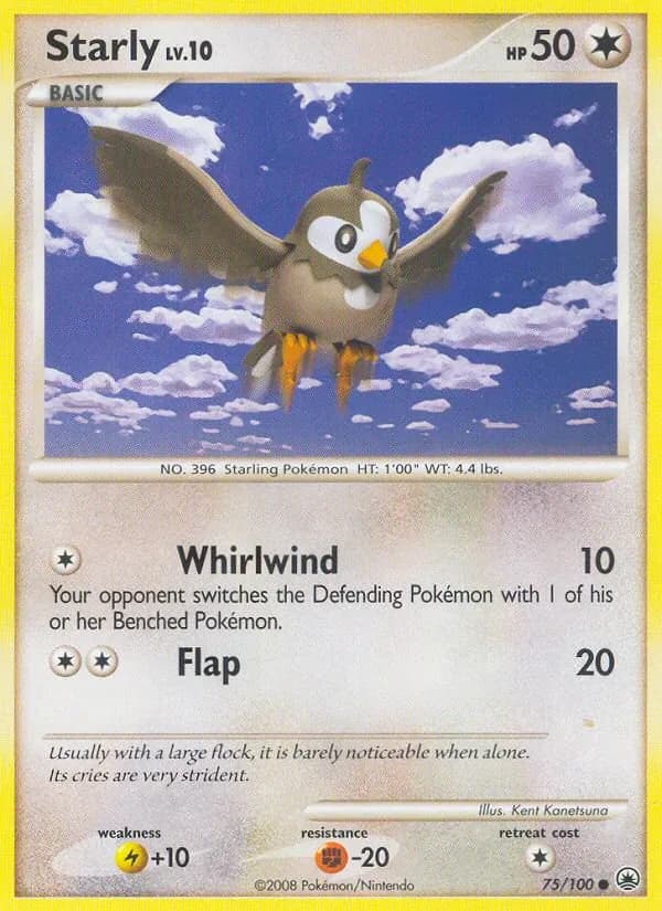 Starly 75/100 from Majestic Dawn