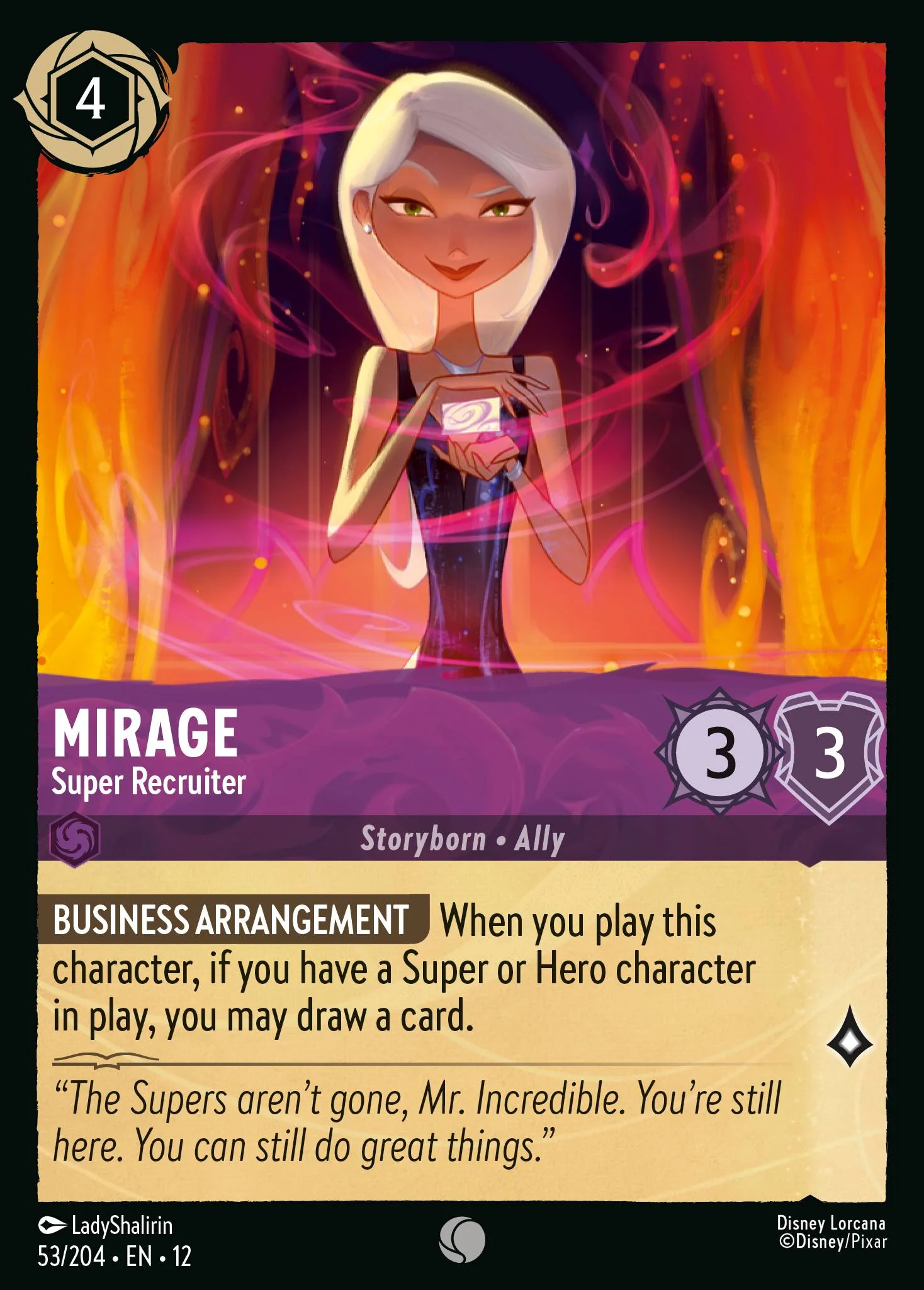 Mirage - Super Recruiter 53/204 from Wilds Unknown