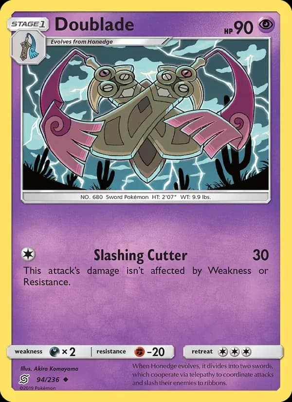 Doublade 94/236 from Unified Minds