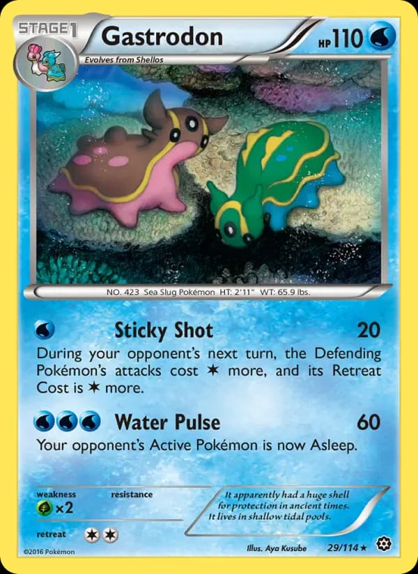 Gastrodon 29/114 from Steam Siege