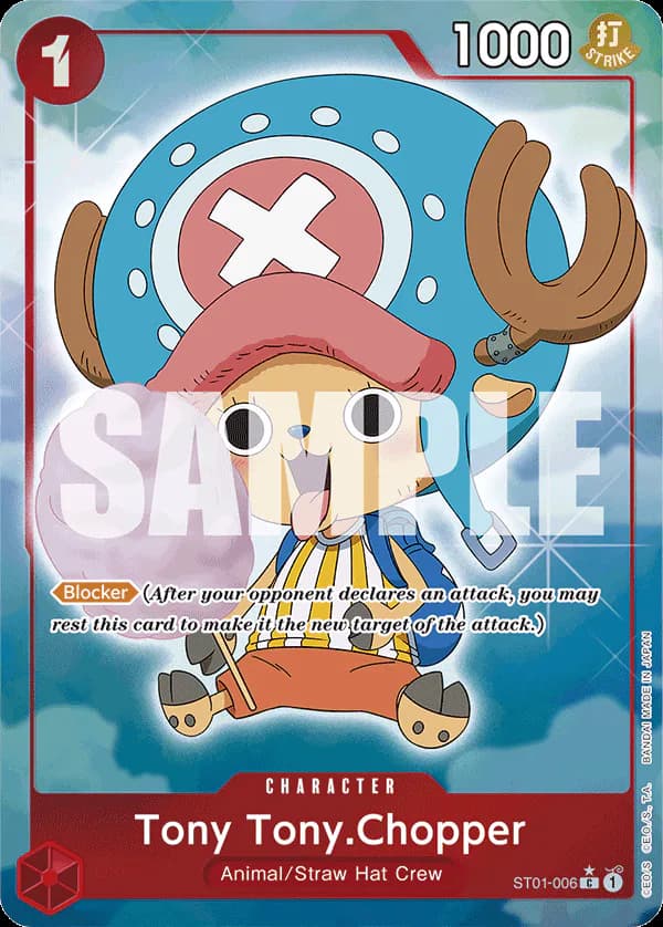 Tony Tony.Chopper ST01-006 Official alternate printing 7
