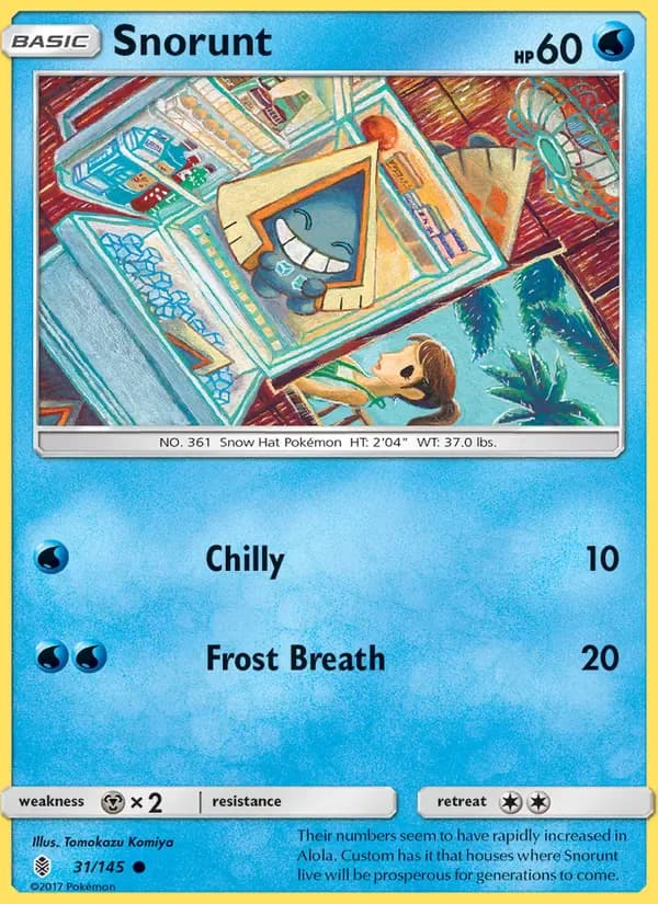 Snorunt 31/145 from Guardians Rising