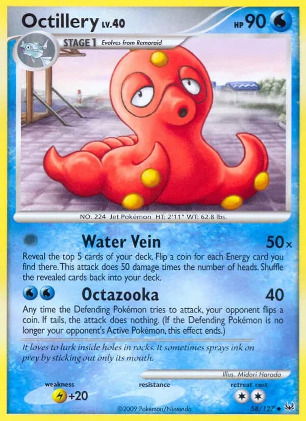 Octillery 58/127 from Platinum