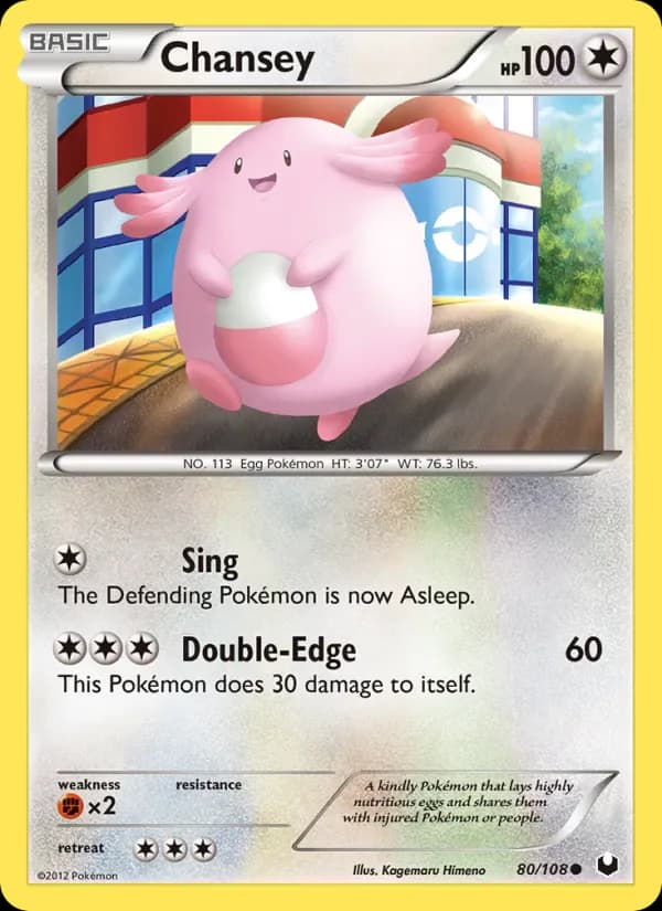 Chansey 80/108 from Dark Explorers