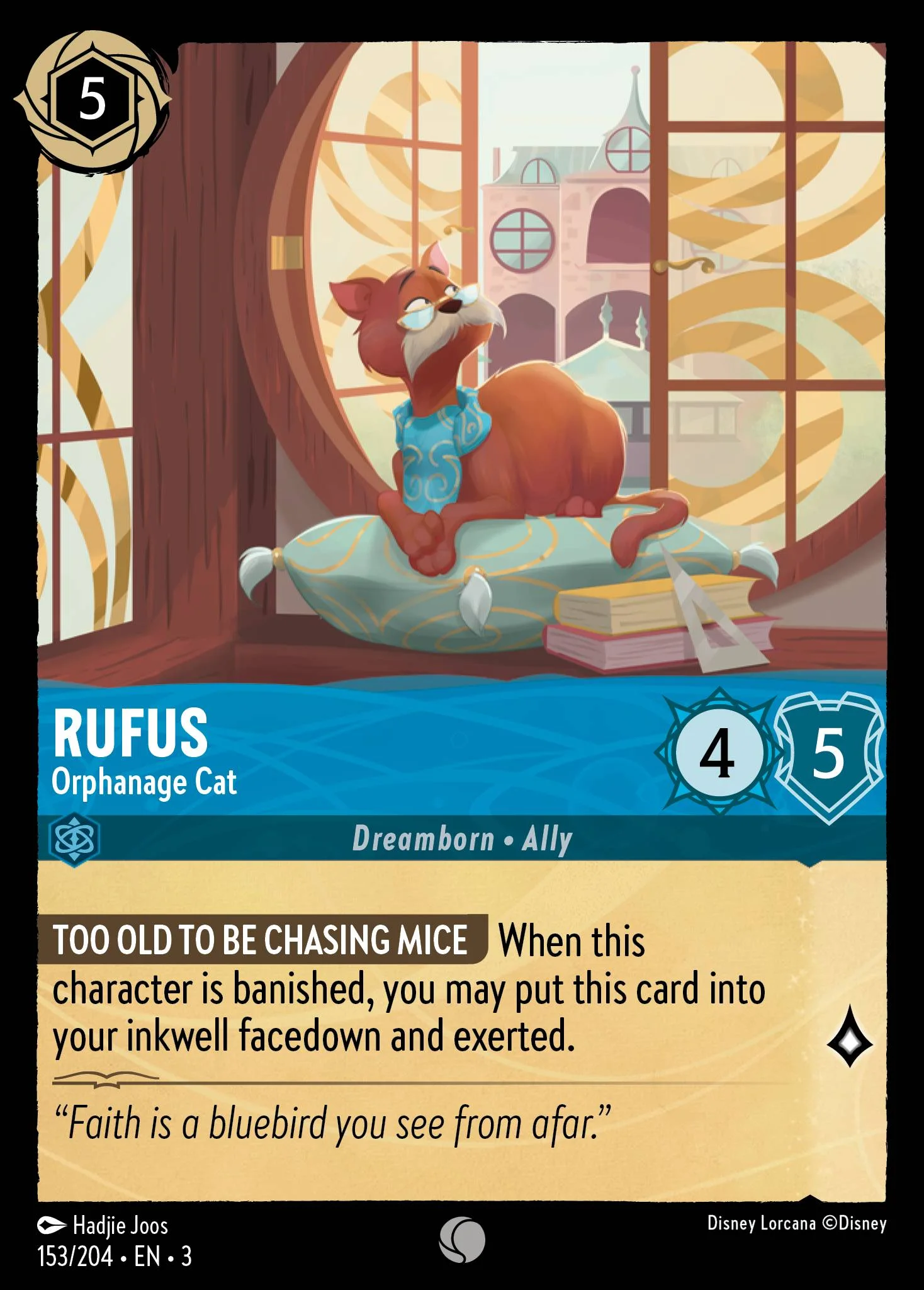 Rufus - Orphanage Cat 153/204 from Into the Inklands