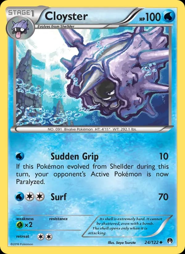 Cloyster 24/122 from BREAKpoint