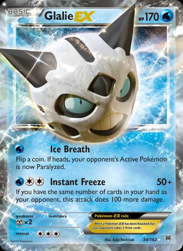 Glalie EX 34/162 from BREAKthrough