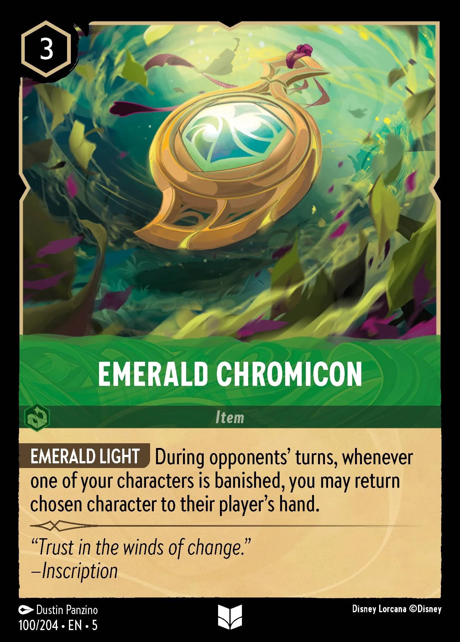 Emerald Chromicon 100/204 from Shimmering Skies