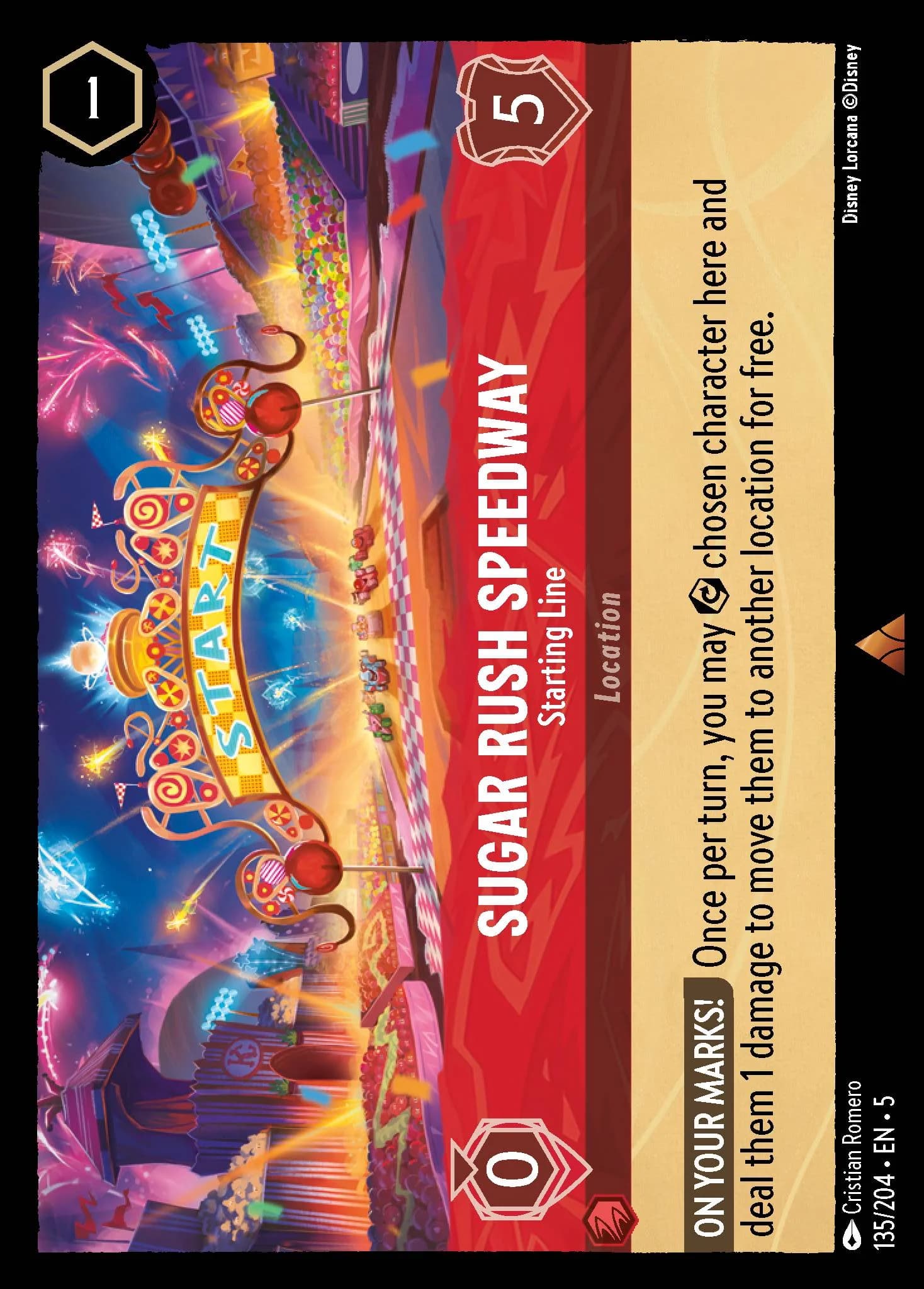 Sugar Rush Speedway - Starting Line 135/204 from Shimmering Skies