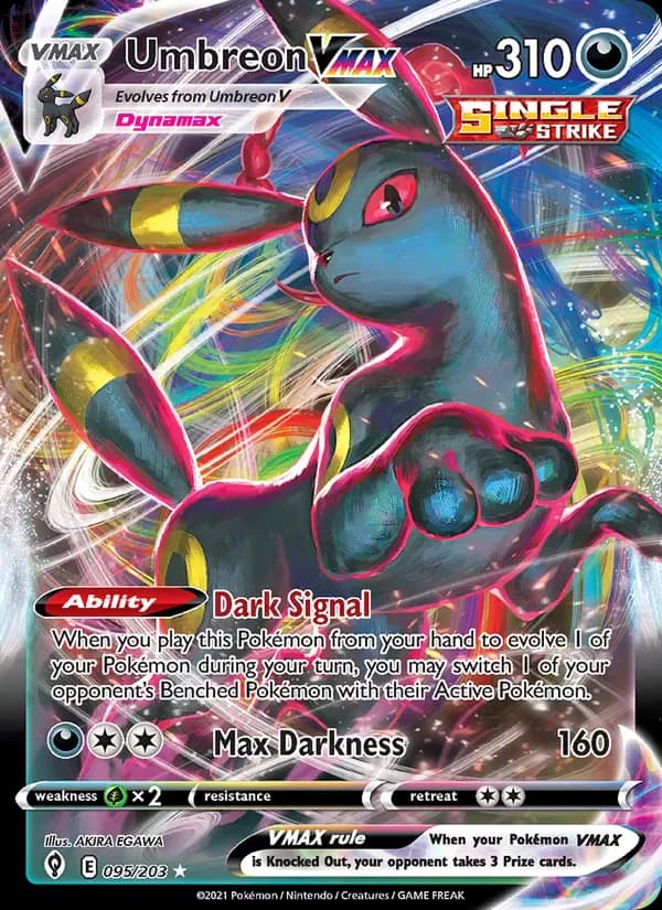Umbreon VMAX 95/203 from Evolving Skies