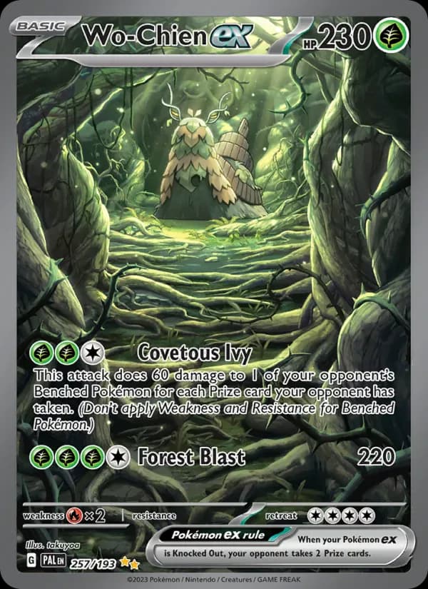 Wo-Chien ex 257/193 from Paldea Evolved