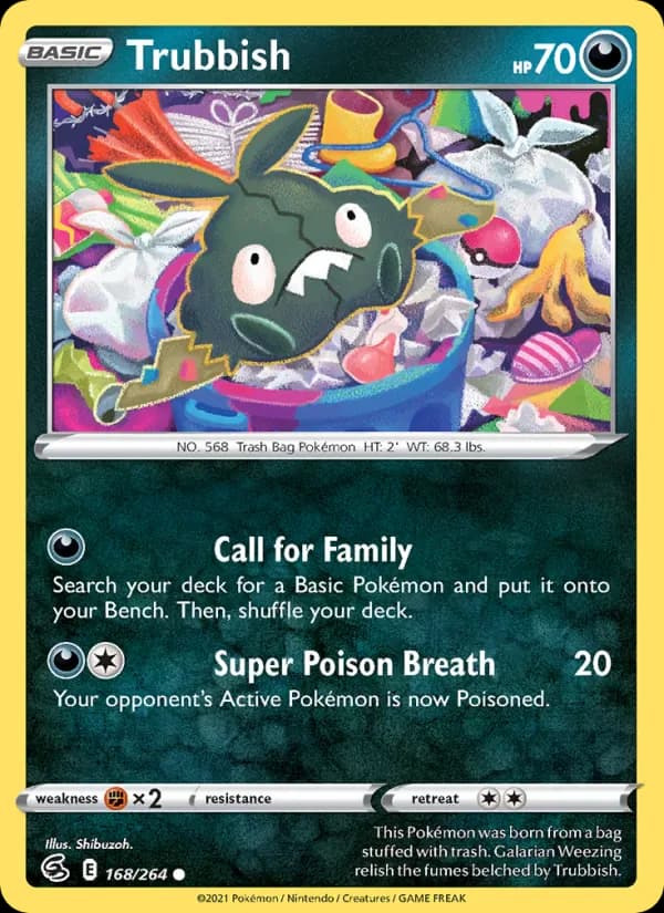 Trubbish 168/264 from Fusion Strike