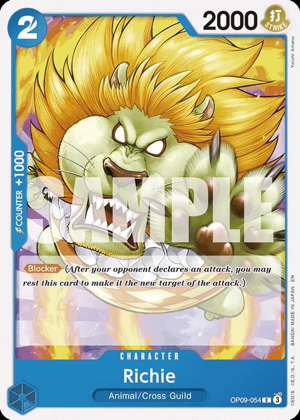 Richie OP09-054 Official alternate printing r1