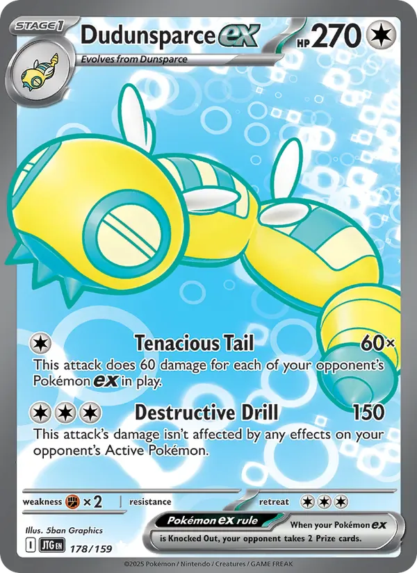 Dudunsparce ex 178/159 from Journey Together